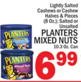 C Town PLANTERS MIXED NUTS offer
