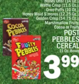 C Town POST PEBBLES CEREAL offer