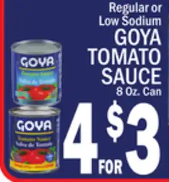 C Town GOYA TOMATO SAUCE offer