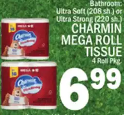C Town CHARMIN MEGA ROLL TISSUE offer