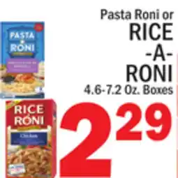 C Town RICE-A-RONI offer