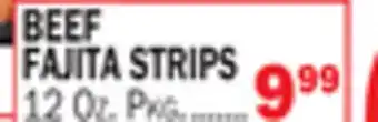 C Town BEEF FAJITA STRIPS offer