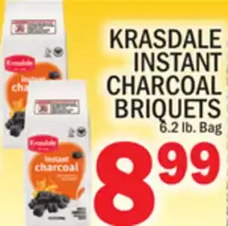 C Town KRASDALE INSTANT CHARCOAL BRIQUETS offer