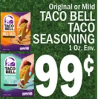 C Town TACO BELL TACO SEASONING offer