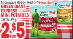 C Town GREEN GIANT EXPRESS MINI POTATOES offer