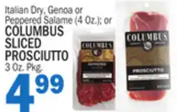 C Town COLUMBUS SLICED PROSCIUTTO 3 Oz. Pkg offer