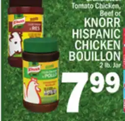 C Town KNORR HISPANIC CHICKEN BOUILLON offer