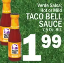C Town TACO BELL SAUCE offer