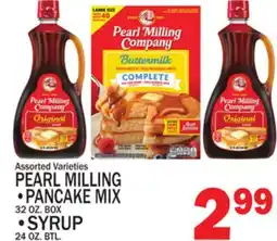 C Town PEARL MILLING •PANCAKE MIX •SYRUP offer