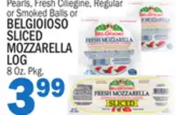C Town BELGIOIOSO SLICED MOZZARELLA LOG offer