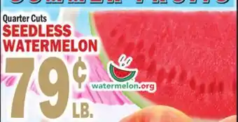 C Town SEEDLESS WATERMELON offer