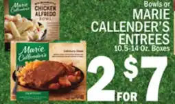 C Town MARIE CALLENDER'S ENTREES offer