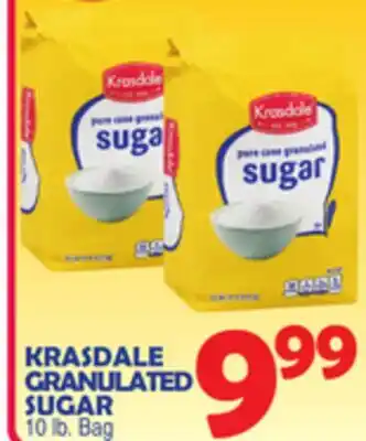 Bravo Supermarkets KRASDALE GRANULATED SUGAR offer