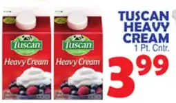Bravo Supermarkets TUSCAN HEAVY CREAM offer