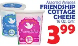 Bravo Supermarkets FRIENDSHIP COTTAGE CHEESE offer