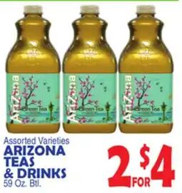 Bravo Supermarkets ARIZONA TEAS & DRINKS offer