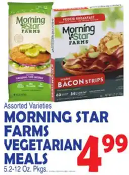 Bravo Supermarkets MORNING STAR FARMS VEGETARIAN MEALS offer