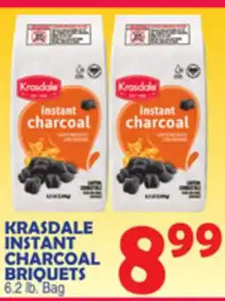 Bravo Supermarkets KRASDALE INSTANT CHARCOAL BRIOUETS offer