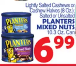 Bravo Supermarkets PLANTERS MIXED NUTS offer