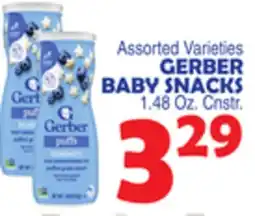 Bravo Supermarkets GERBER BABY SNACKS offer