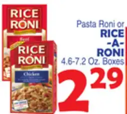 Bravo Supermarkets PASTA RONI OR RICE-A-RONI offer