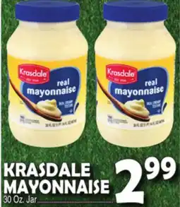 Bravo Supermarkets KRASDALE MAYONNAISE offer