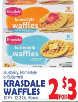 Bravo Supermarkets KRASDALE WAFFLES offer