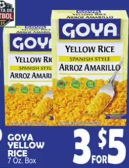 Bravo Supermarkets GOYA YELLOW RICE offer