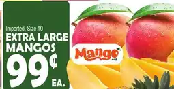 Bravo Supermarkets EXTRA LARGE MANGOS offer