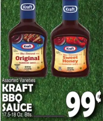 Bravo Supermarkets KRAFT BBQ SAUCE offer