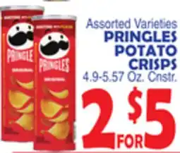 Bravo Supermarkets PRINGLES POTATO CRISPS offer