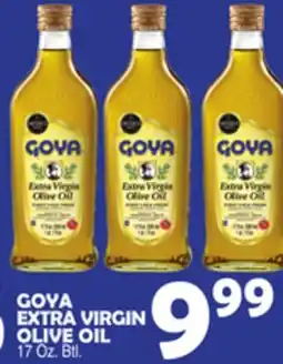Bravo Supermarkets GOYA EXTRA VIRGIN OLIVE OIL offer