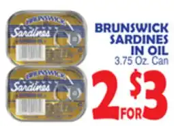 Bravo Supermarkets BRUNSWICK SARDINES IN OIL offer