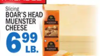Bravo Supermarkets BOAR'S HEAD MUENSTER CHEESE offer