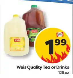 Weis Markets Weis Quality Tea or Drinks offer
