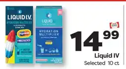Weis Markets Liquid IV offer