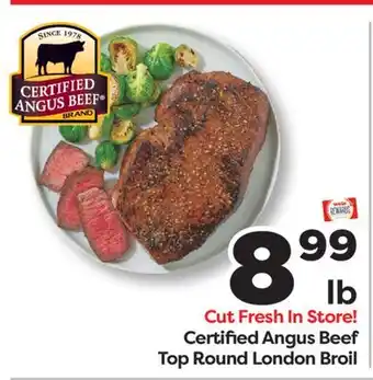 Weis Markets Certified Angus Beef Top Round London Broil offer