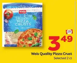 Weis Markets Weis Quality Pizza Crust offer