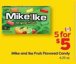 Weis Markets Mike and Ike Fruit Flavored Candy offer