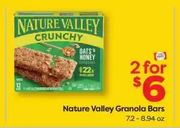 Weis Markets Nature Valley Granola Bars offer