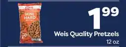 Weis Markets Weis Quality Pretzels offer