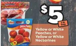 Weis Markets Yellow or White Peaches, or Yellow or White Nectarines offer