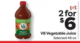 Weis Markets V8 Vegetable Juice offer