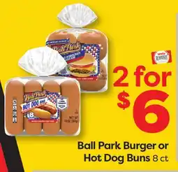 Weis Markets Ball Park Burger or Hot Dog Buns offer