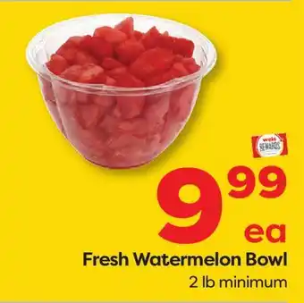 Weis Markets Fresh Watermelon Bowl offer