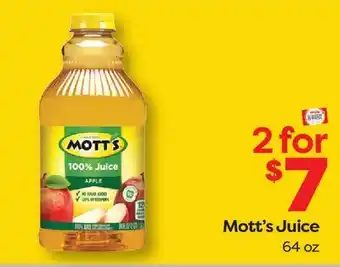 Weis Markets Mott's Juice offer
