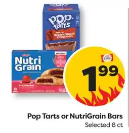 Weis Markets Pop Tarts or NutriGrain Bars offer