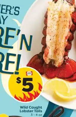 Weis Markets Wild Caught Lobster Tails offer