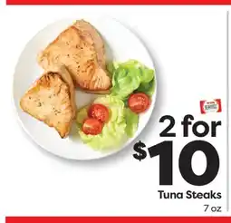 Weis Markets Tuna Steaks offer
