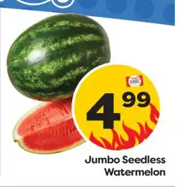 Weis Markets Jumbo Seedless Watermelon offer